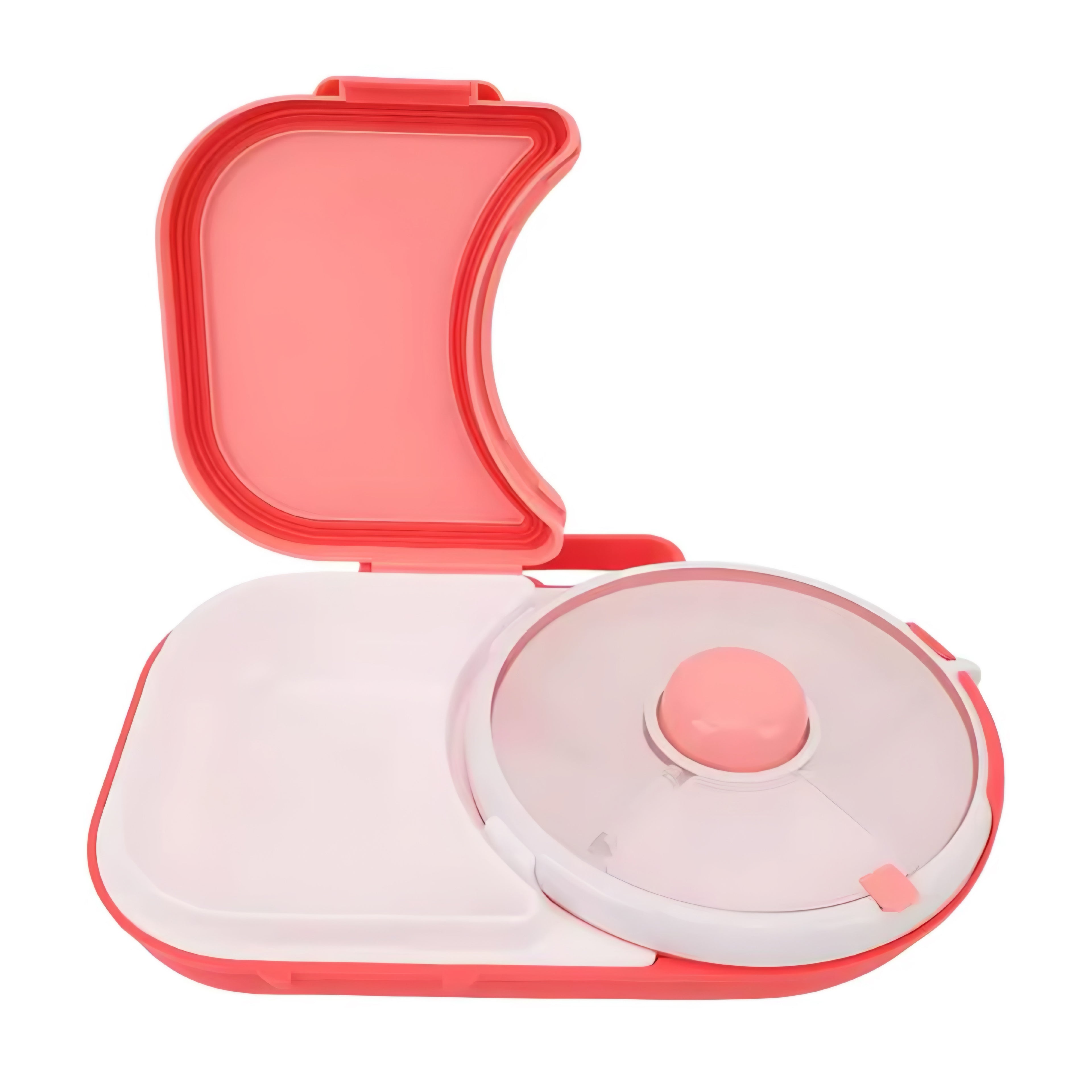 Caja de Almuerzo Rotativa para Niños con Spinner de Snacks