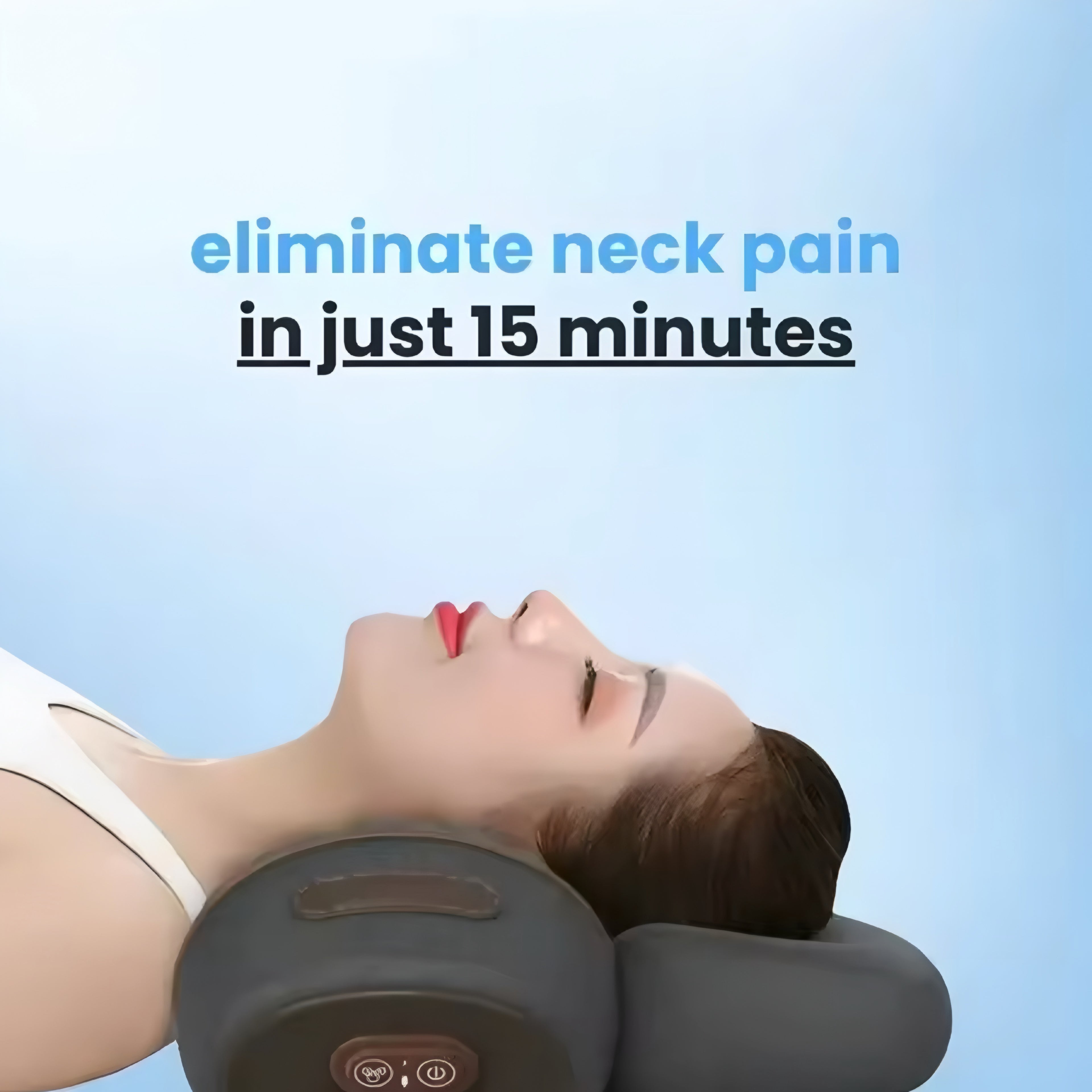 Almohada Masajeadora de Cuello 3 en 1